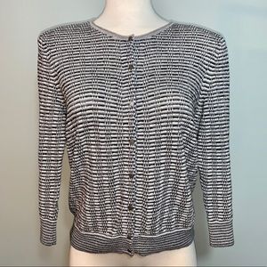 LOFT Metallic Cardigan
